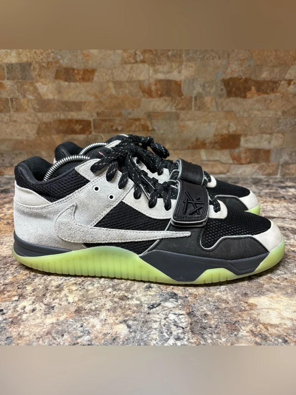 Jordan Jumpman Jack TR Travis Scott x Chase B Black Night Silver Size 10